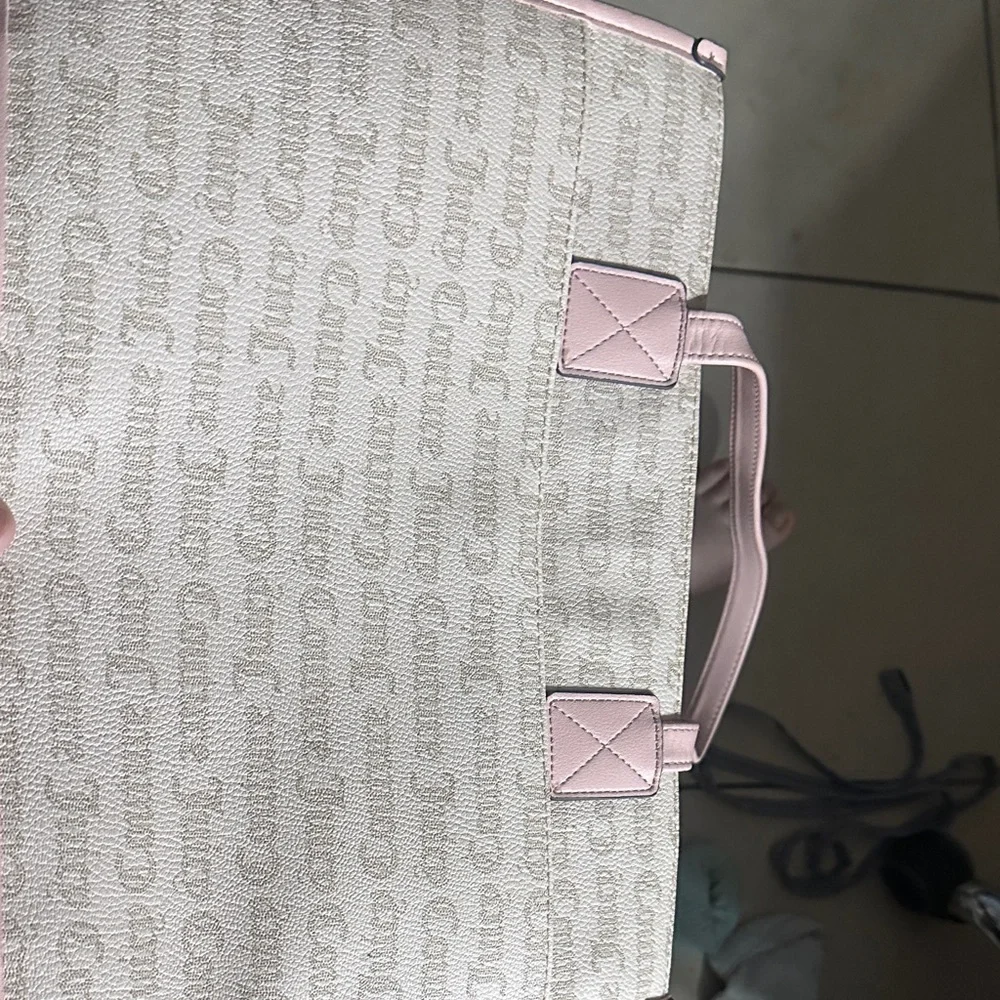 Juicy Couture Beige and pink purse